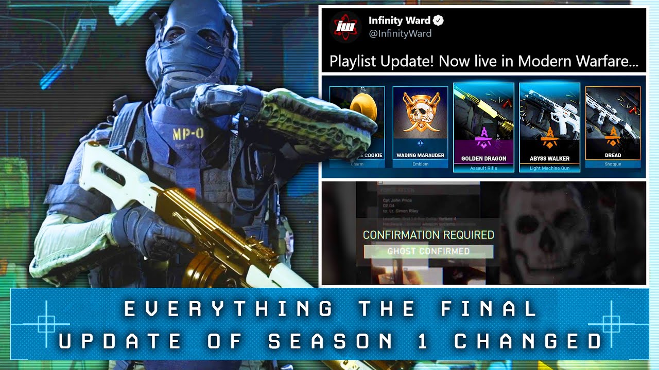 Modern Warfare: EVERY KEY CHANGE in the FINAL UPDATE of Season 1