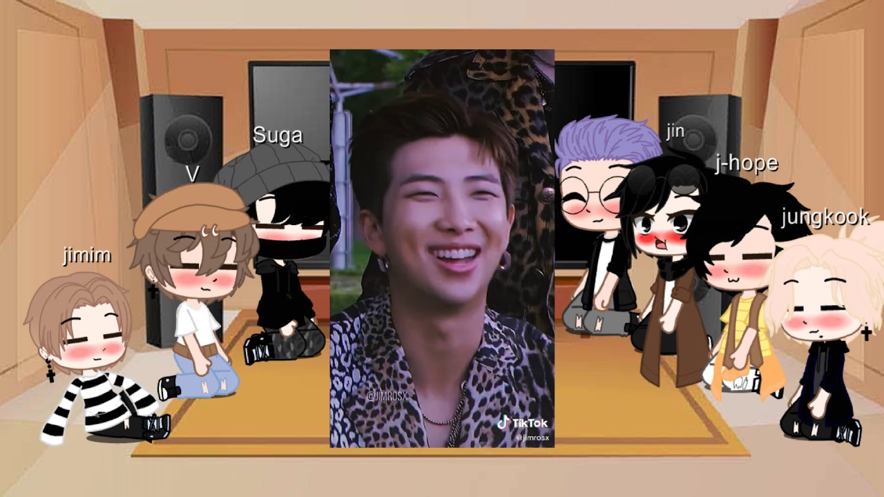 Bts reagindo a tik tok