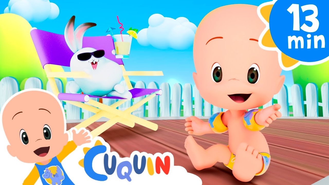Con Cuquín Nadar aprenderás | Cleo & Cuquín: canciones infantiles
