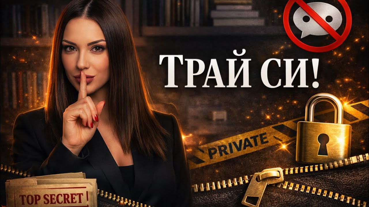 НИКОГА НЕ СПОДЕЛЯЙ ТЕЗИ 5 НЕЩА ЗА СЕБЕ СИ