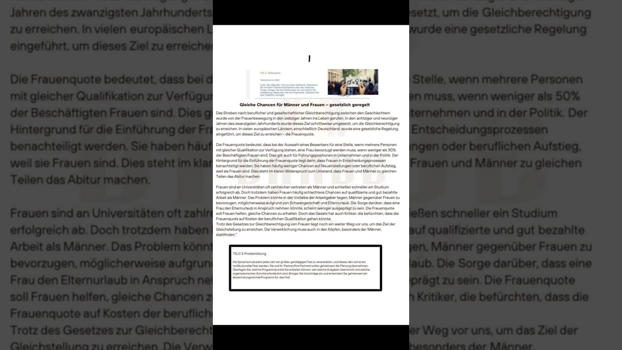 TELC B2 Sprechen Alle Fragen Teil 1 2 3 | Deutsch B2 Speaking Fragen #telcB2 #DeutschB2#video 