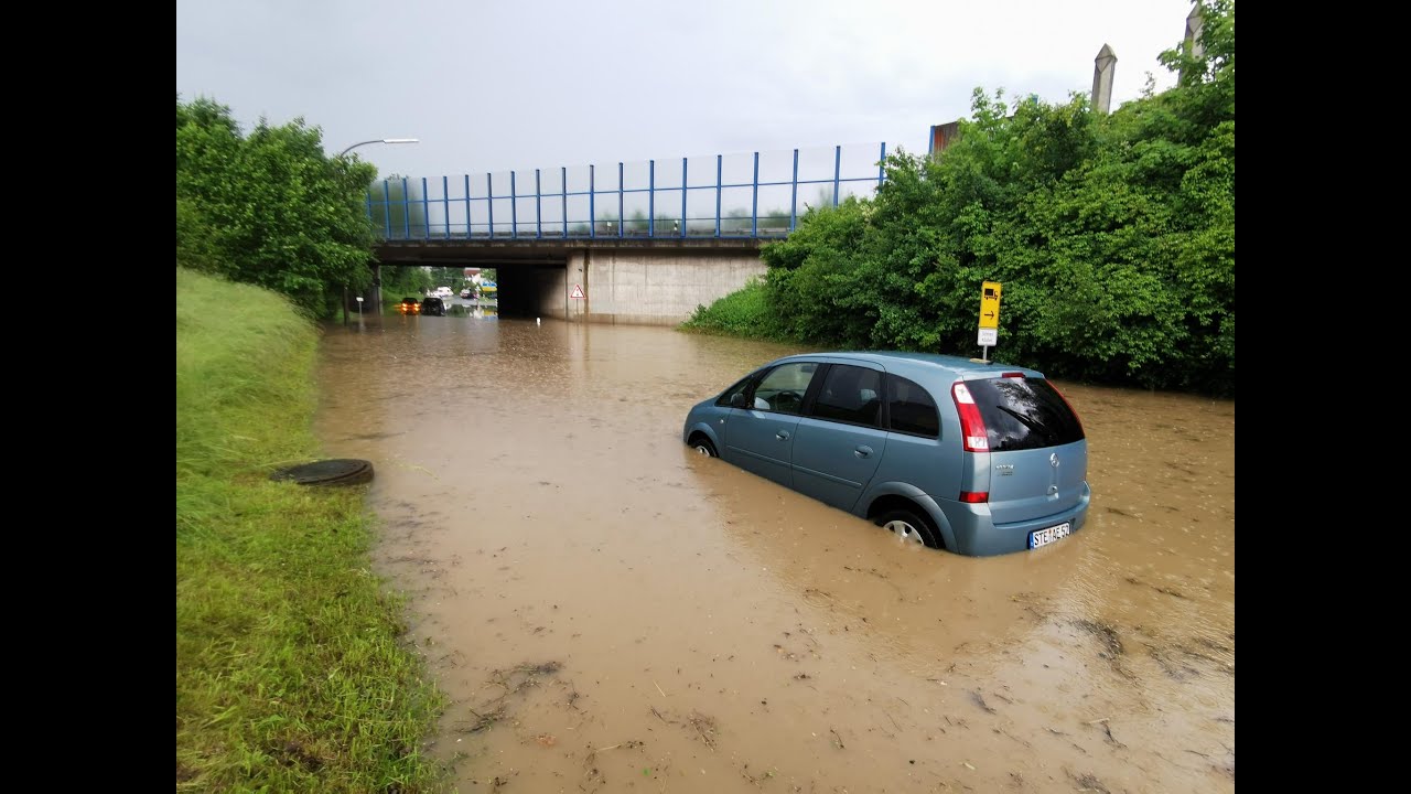 Lichtenfels Unwetter mit extremen Starkregen am 01.06.2024