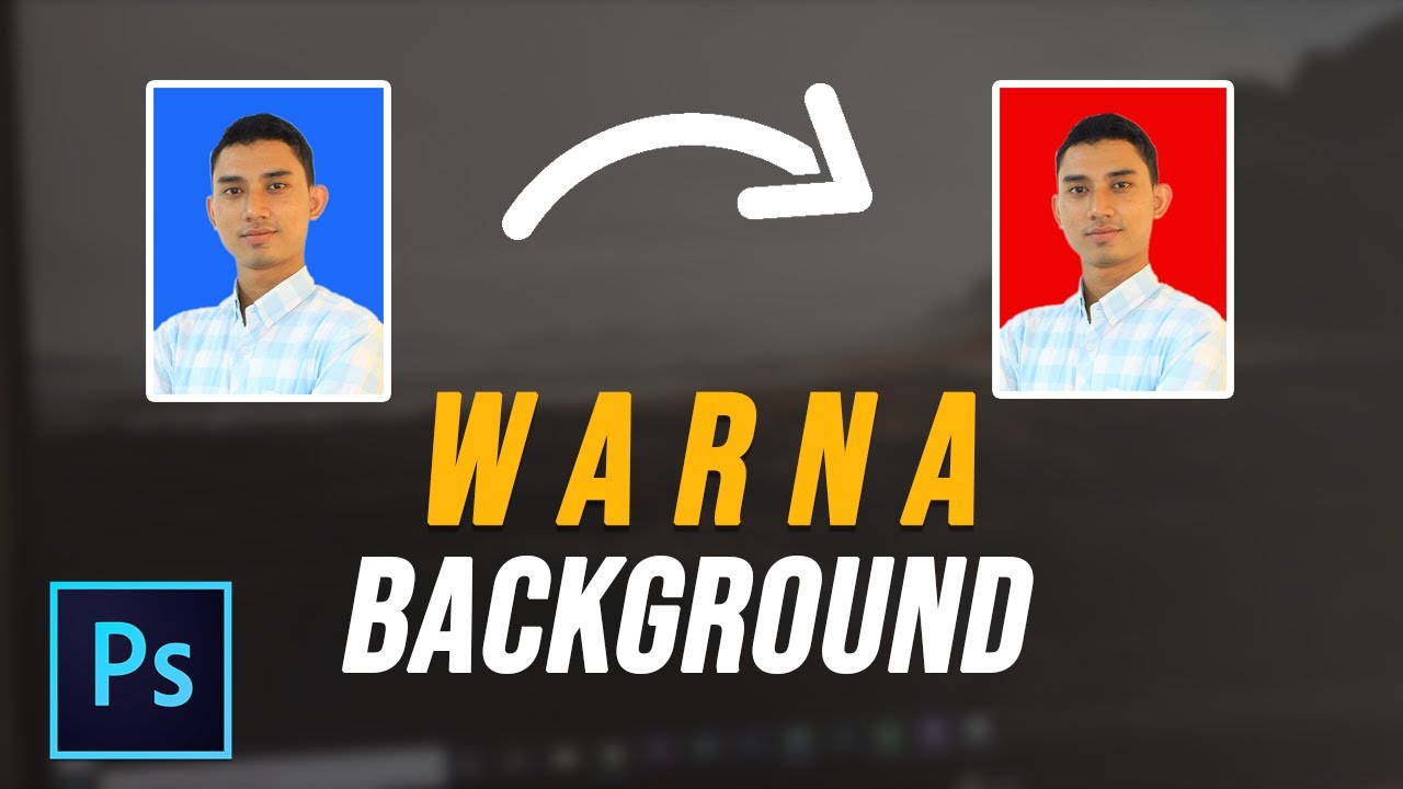 Cara Mengganti Warna Background Foto di Photoshop 2023 | Tutorial Photoshop