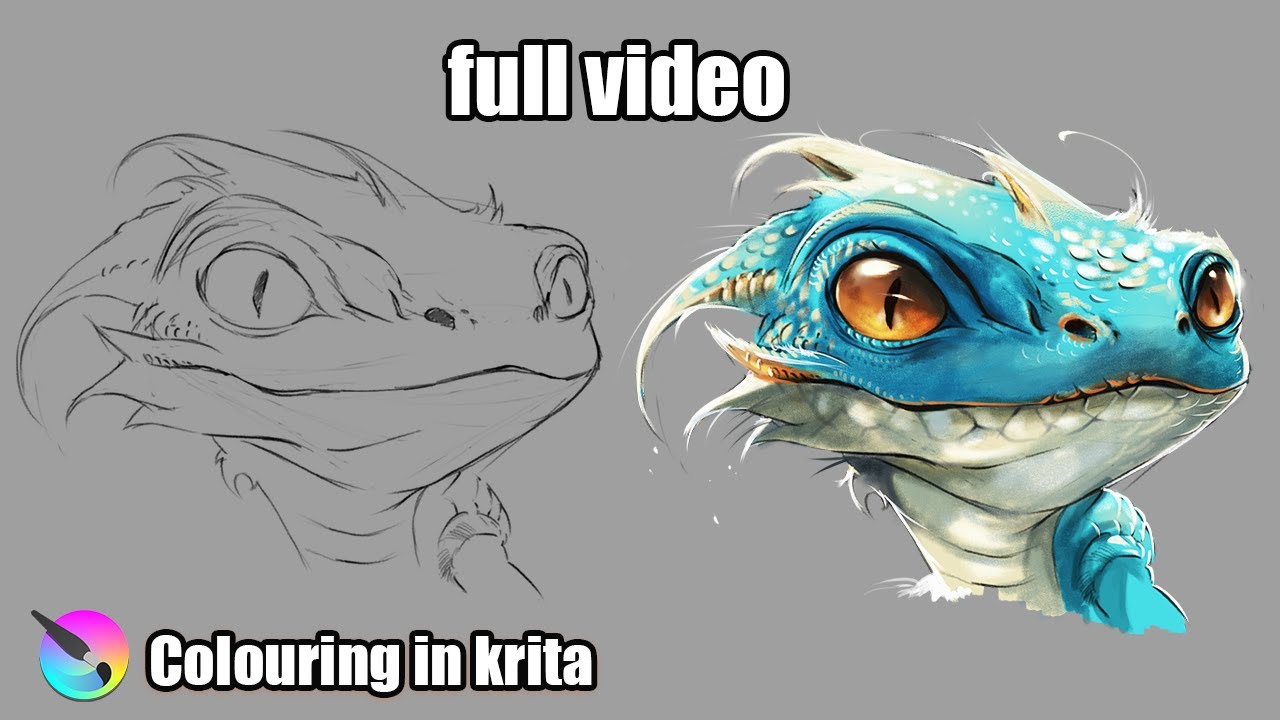 animal painting in krita | #SKETCHES #sketches #art #sketchingbasics #drawing #learningsketch