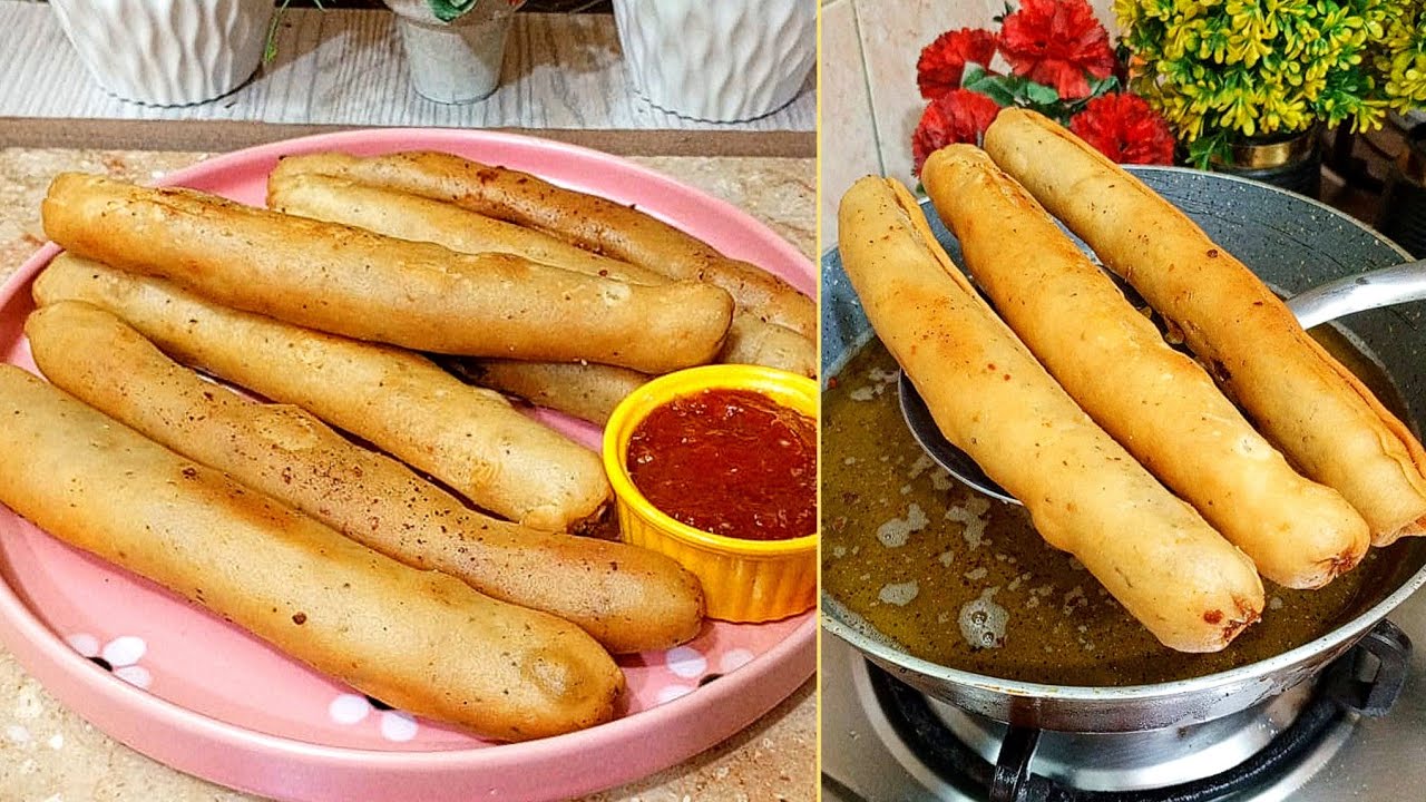 Crispy Aloo samosa roll Recipe | Chatkhara Aloo Finger Roll | Iftar Special | Masalafood810.
