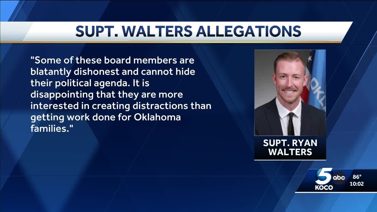 Ryan Walters responds after lawmakers react to accusations of nudity shown during OSDE meeting