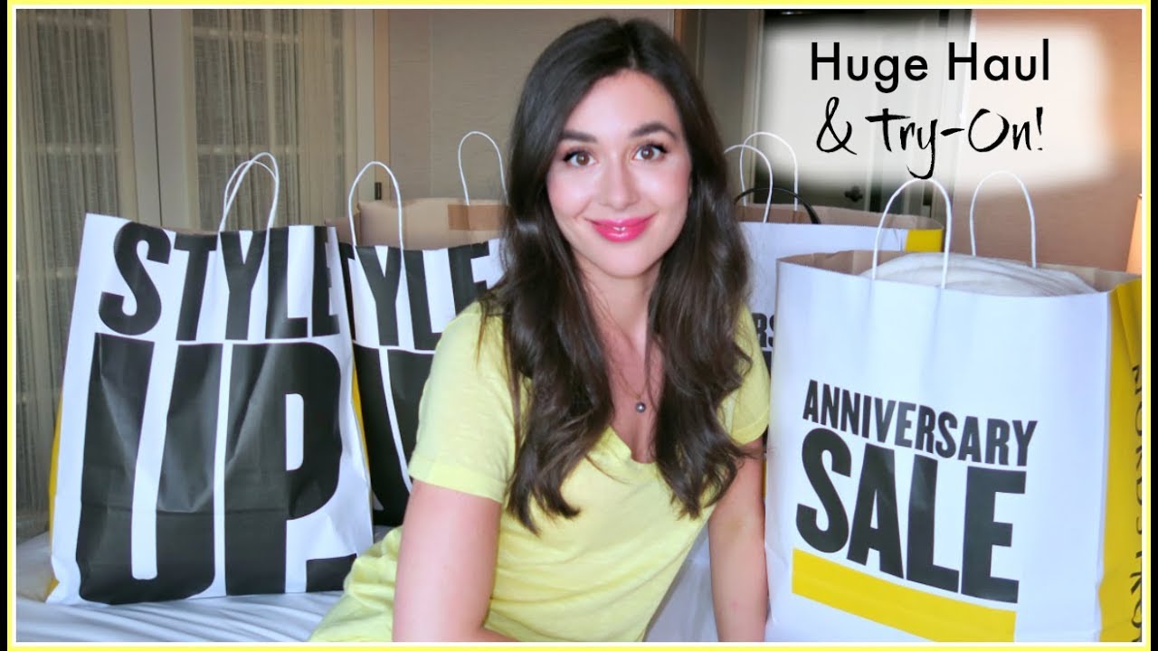HUGE NORDSTROM ANNIVERSARY SALE 2019 HAUL & TRY-ON!