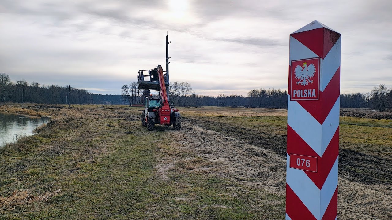 Granica PL-BY 🇵🇱🇧🇾 ( Bariera elektroniczna nad Bugiem)