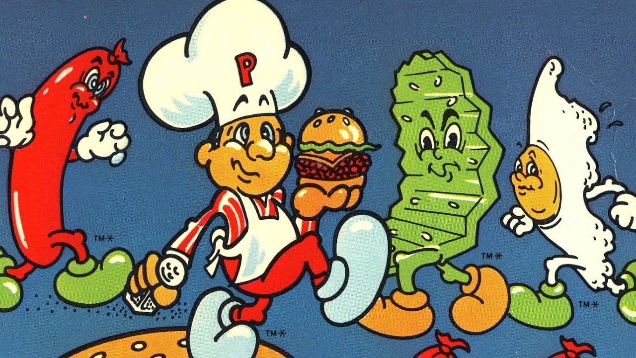 Classic Game Room - BURGERTIME review for IntelliVision