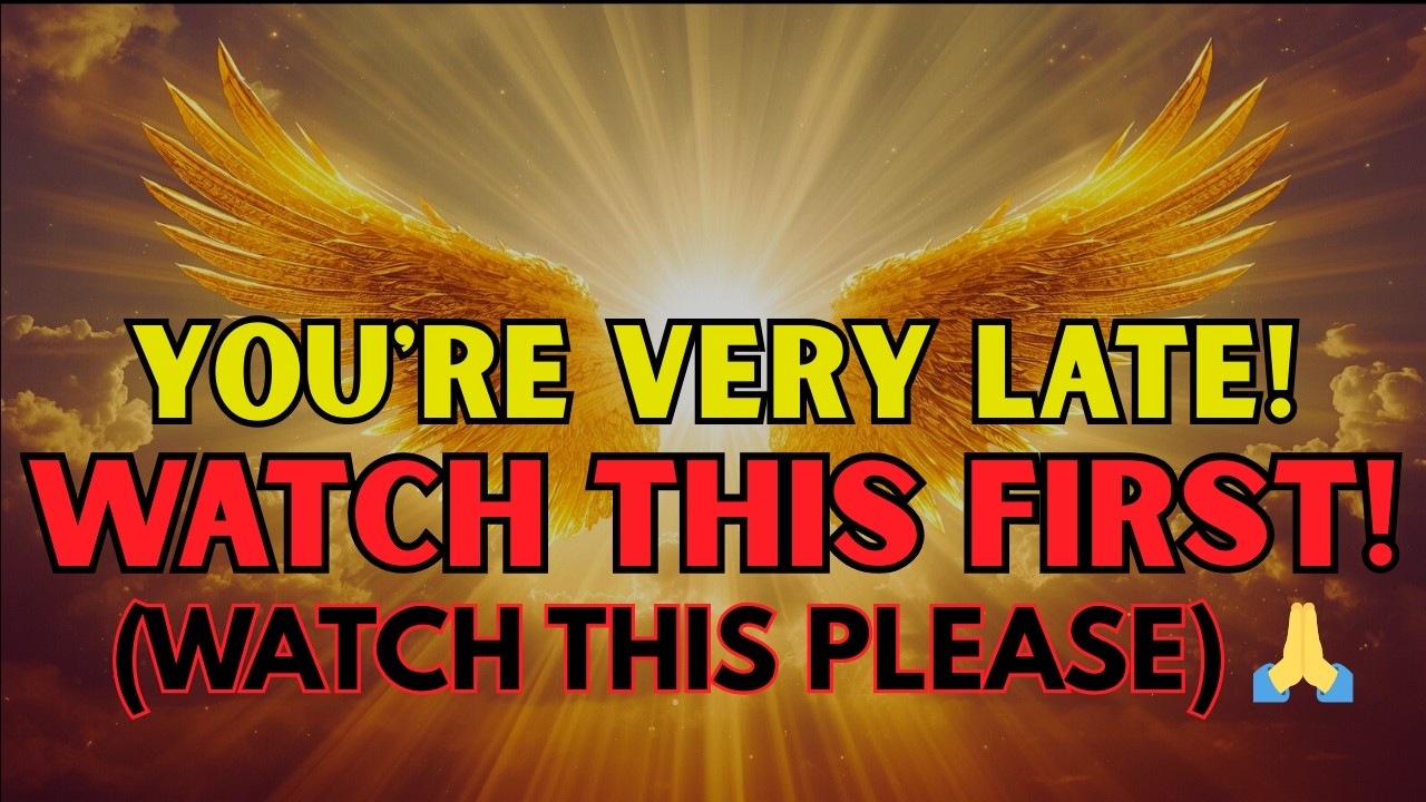🔴 Chosen One It's an emergency. You are already very late. Watch this before you watch anything🚨⚠️