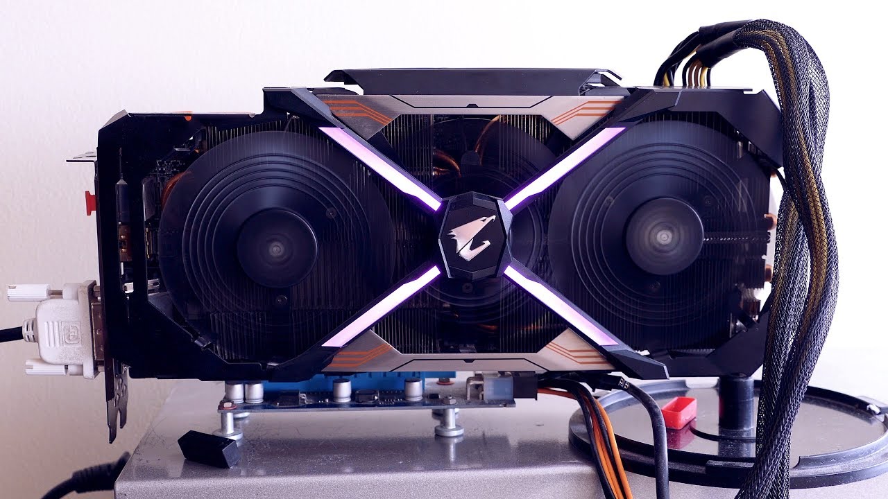 Подгоревшая AORUS GTX 1080 Ti