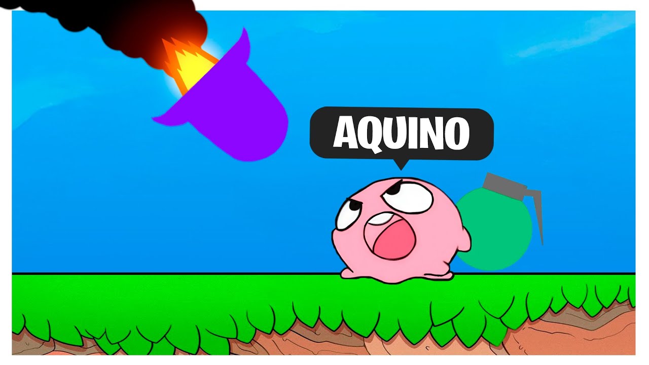 AQUINO juega WORMS con SLIMES pero es un CAOS