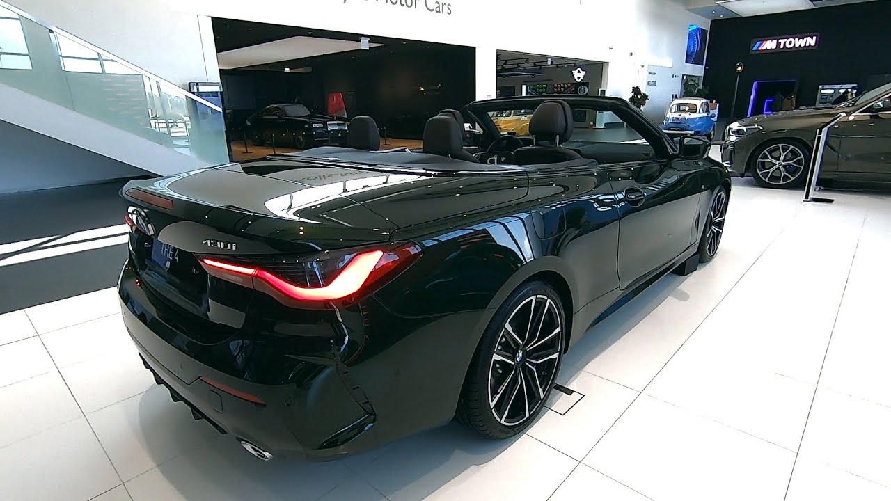 2021 BMW 4 Series 430i Convertible M Sport Exterior & Interior | Walkaround