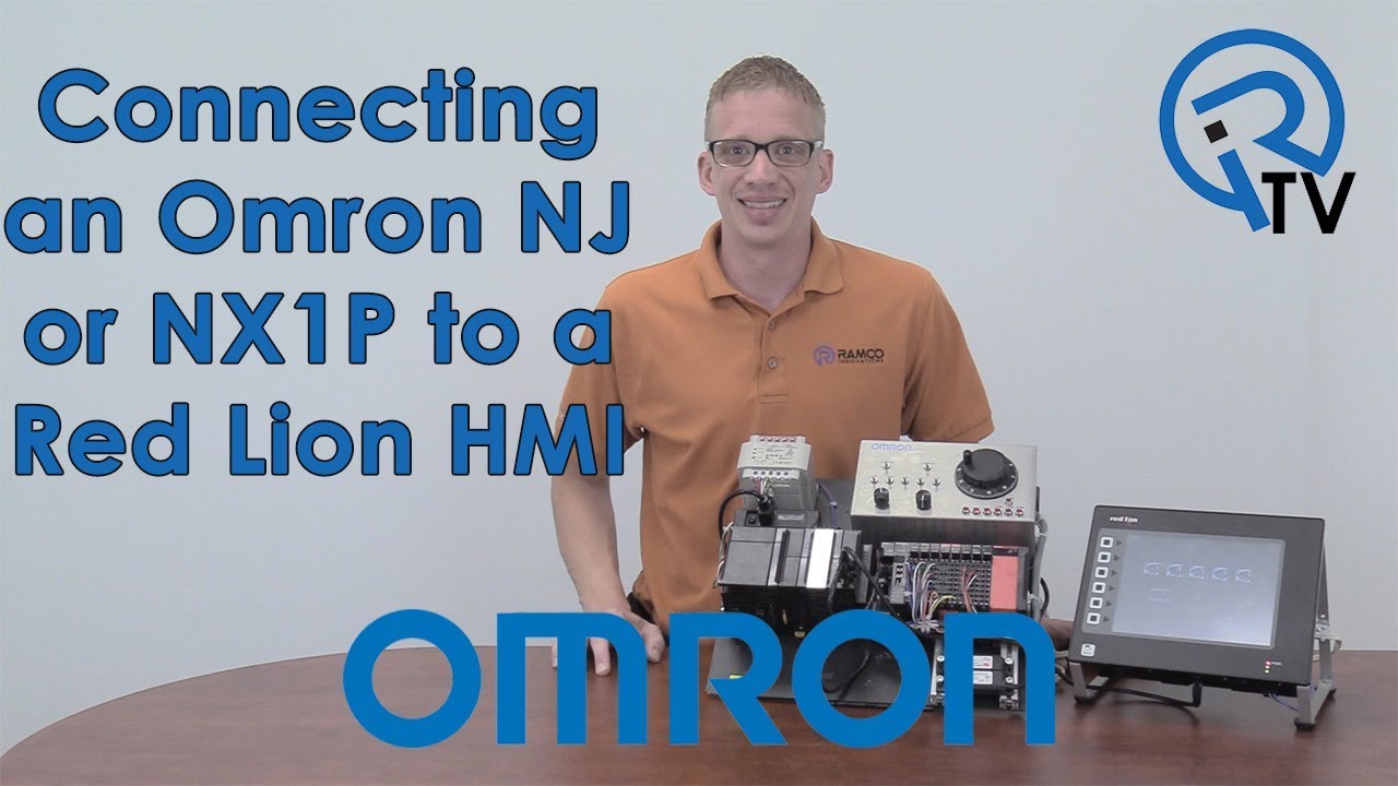 Connecting an Omron NJ or NX1P to a Red Lion HMI
