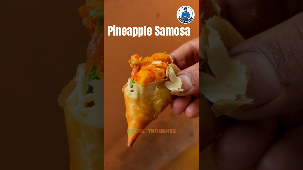 Pineapple Samosa In Erode 🤩✅