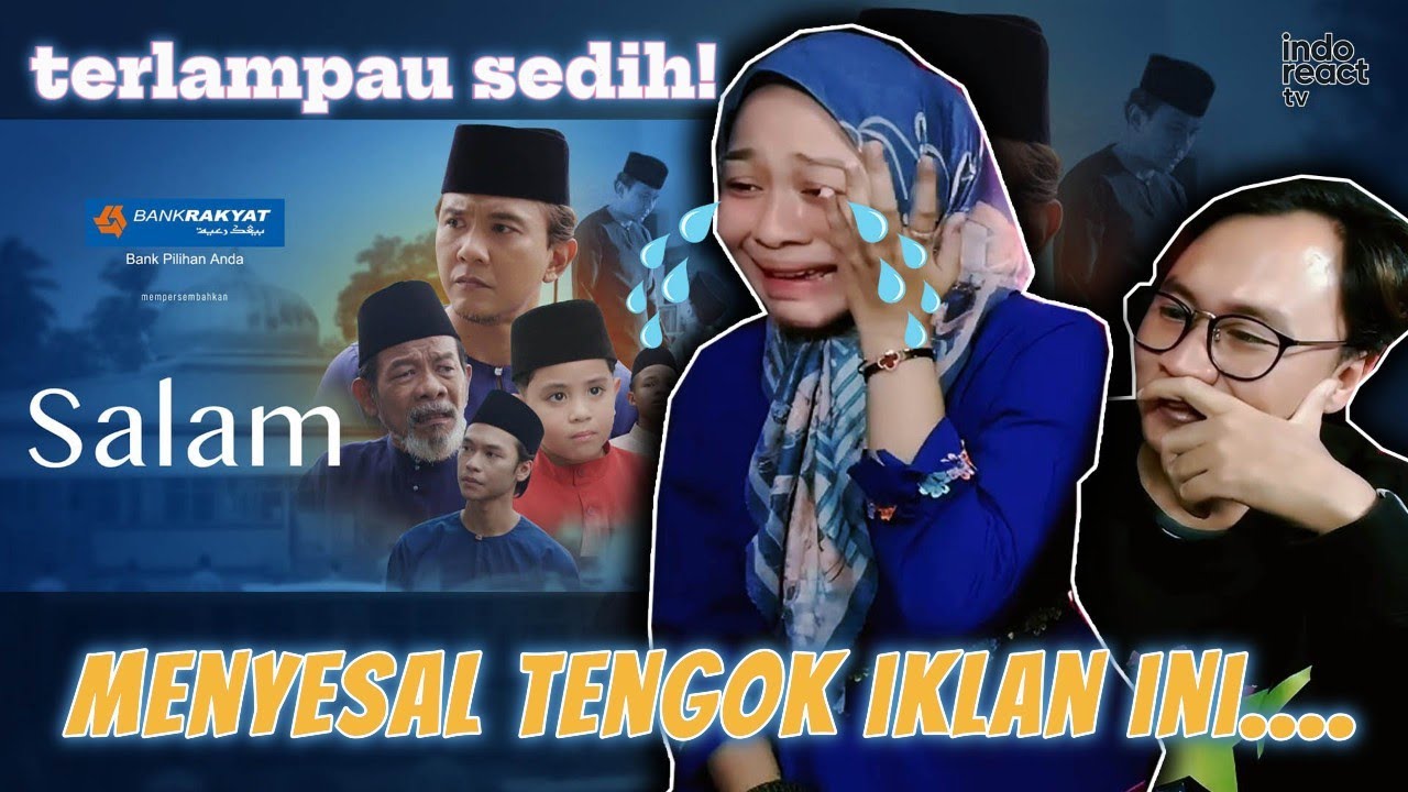 😭Kenapa Harus SE-SEDIH ini‼️Iklan Raya Malaysia 2025 Bank Rakyat Terlampau SEDIH‼️ - INDOREACTTV