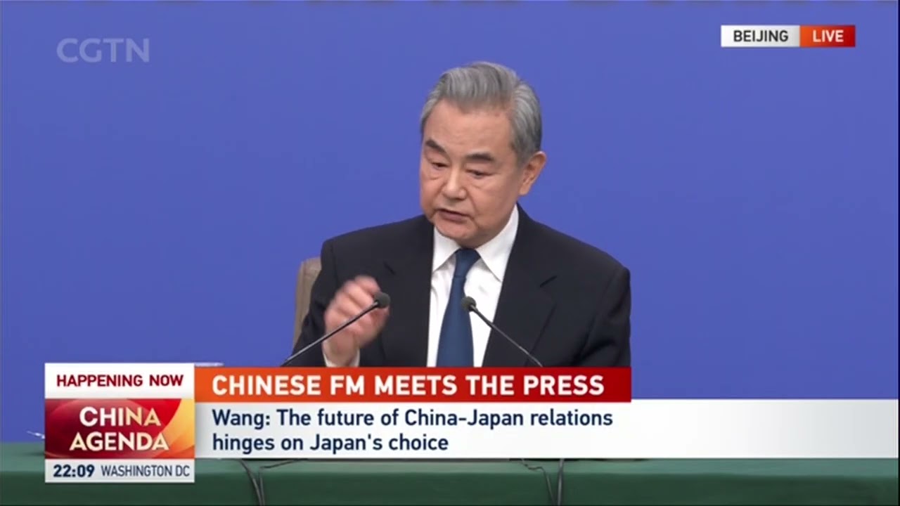 China FM Wang Yi warns Japan not to repeat the disastrous path of history