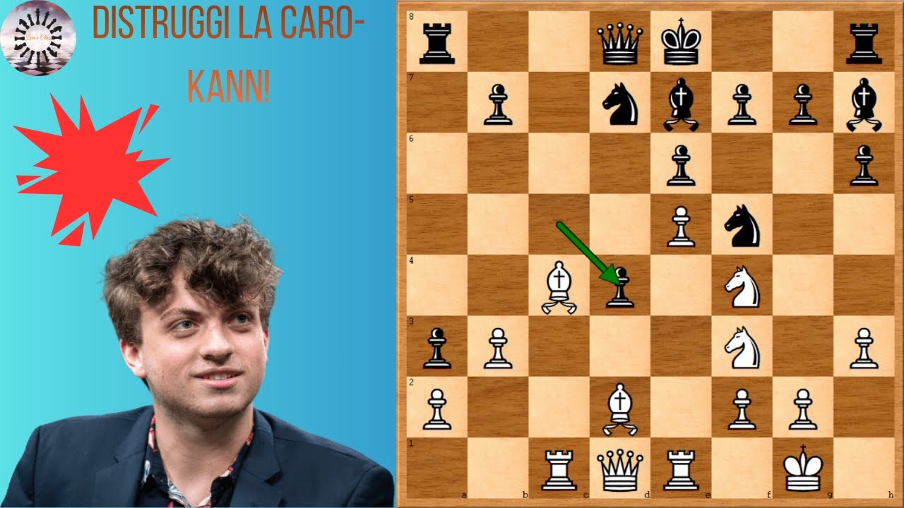 DISTRUGGI la CARO-KANN!! Hans Niemann vs Rameshbabu Praggnanandhaa!