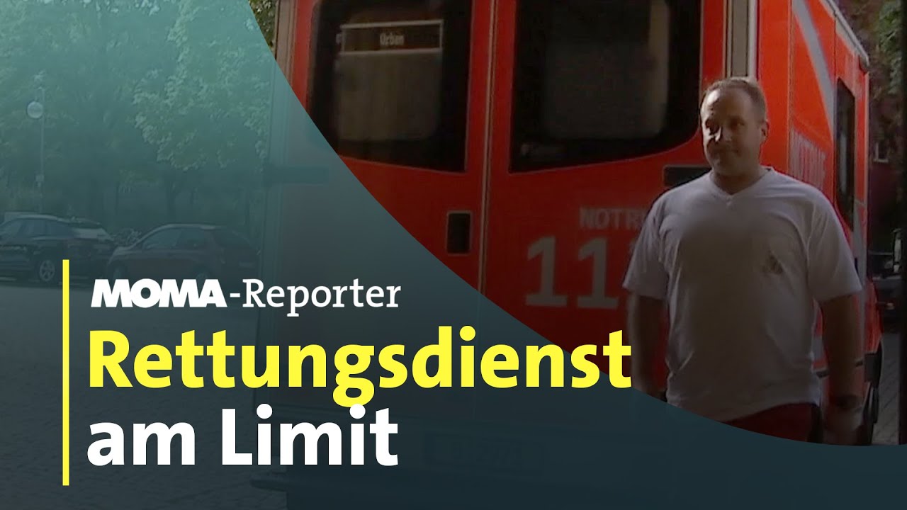 Rettungssanitäter: Ausnahmezustand als Alltag | ARD-Morgenmagazin