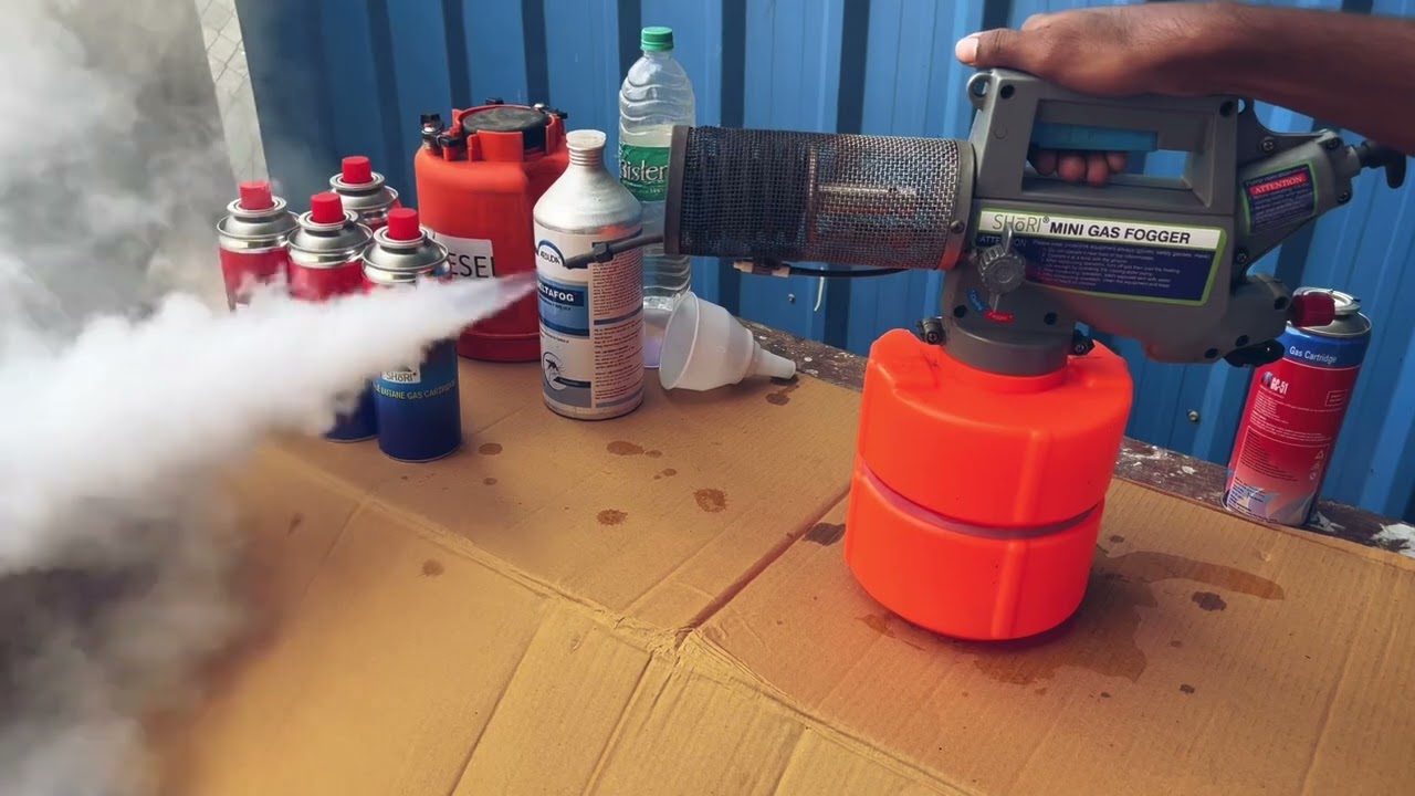 HOW TO INSTALL AND OPERATE SHORI AND ANY OTHER MINI FOGGING MACHINE