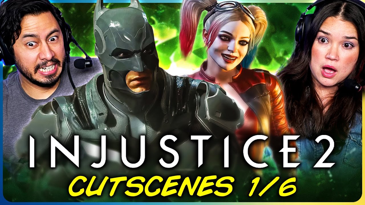 INJUSTICE 2 CUTSCENES (Part 1/6) REACTION!