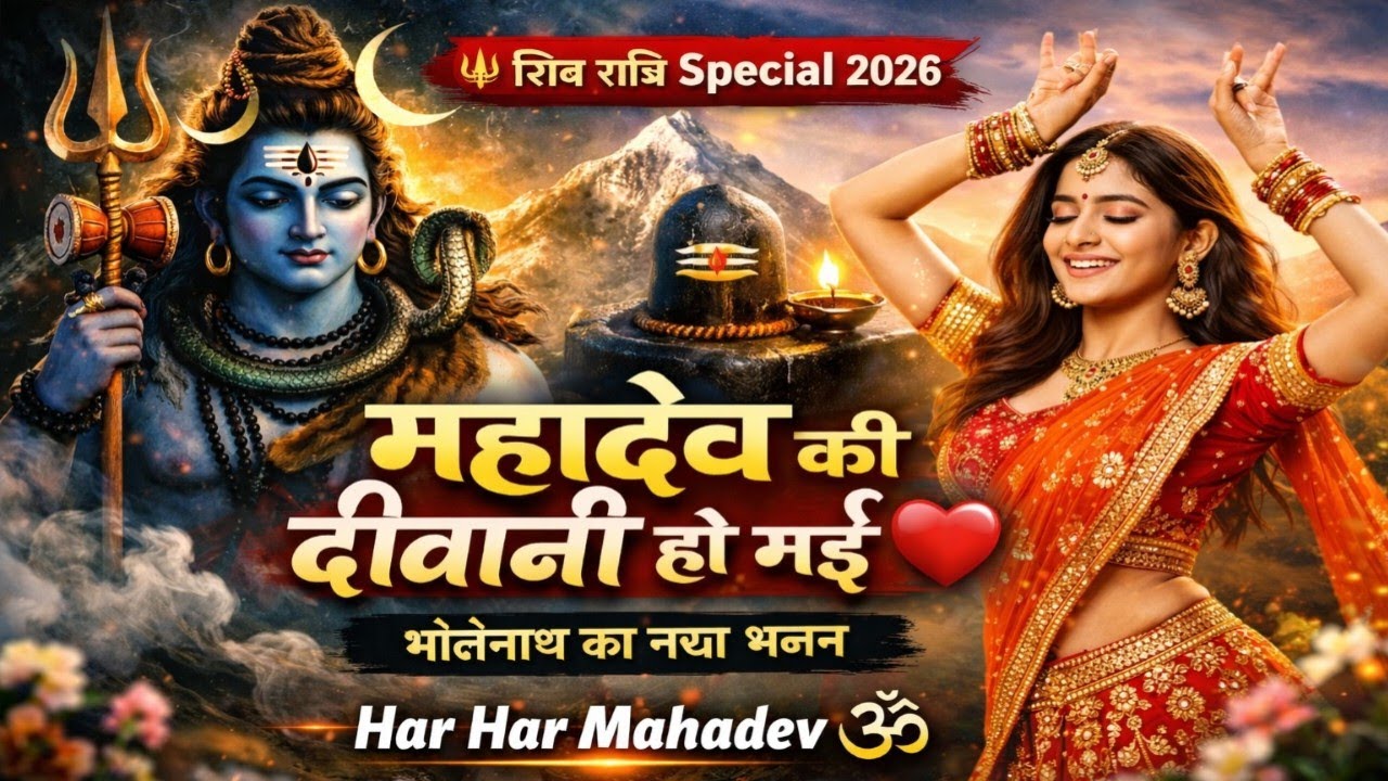 महादेव की दीवानी हो गई ❤️ | Shiv Bhakti Song 2026 | Aman Yadav #video #bhaktisong #mahadev