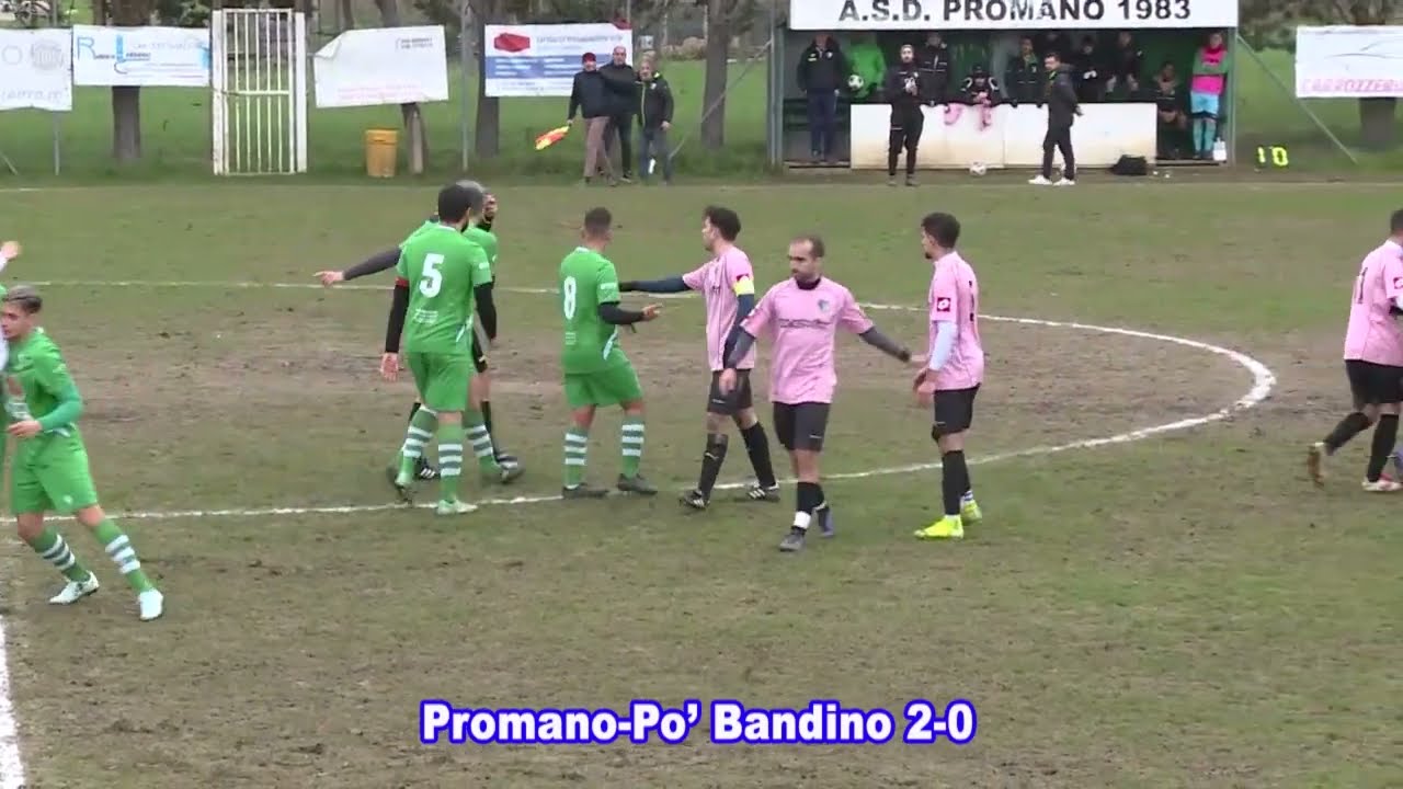 Promano-Po' Bandino 2-0