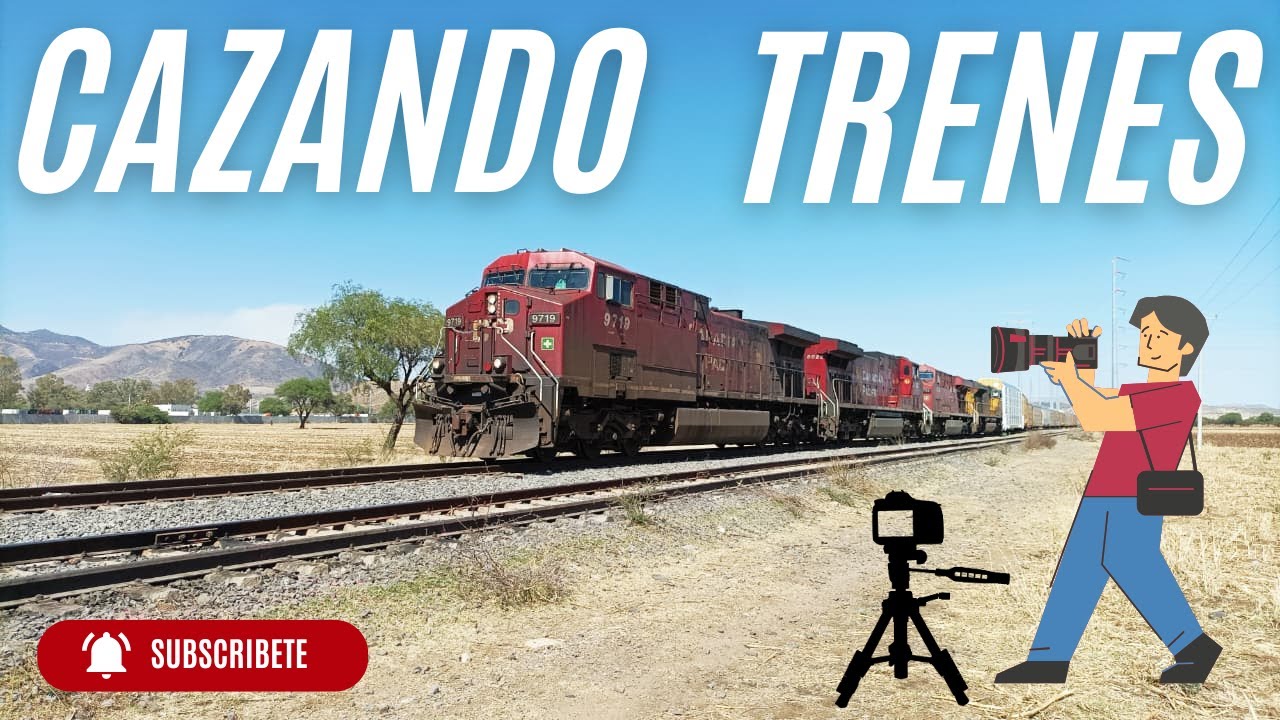 esto se hace para grabar un Tren, acompáñame en un día de cazeria