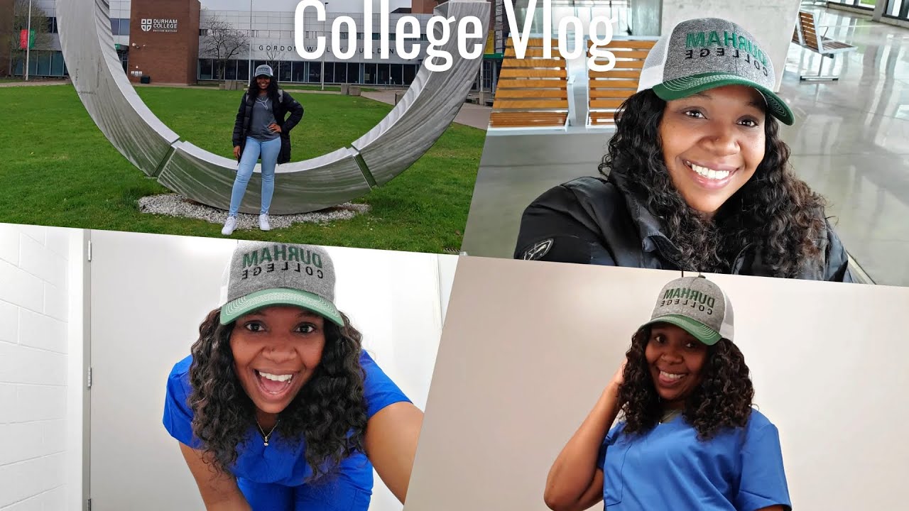 First Day of College Vlog in CANADA🇨🇦 as an International Student | Durham College