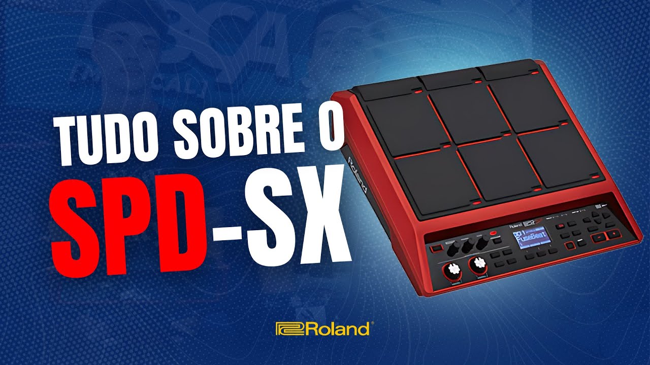 O que TODO BATERISTA precisa saber sobre o SPD-SX (Roland)