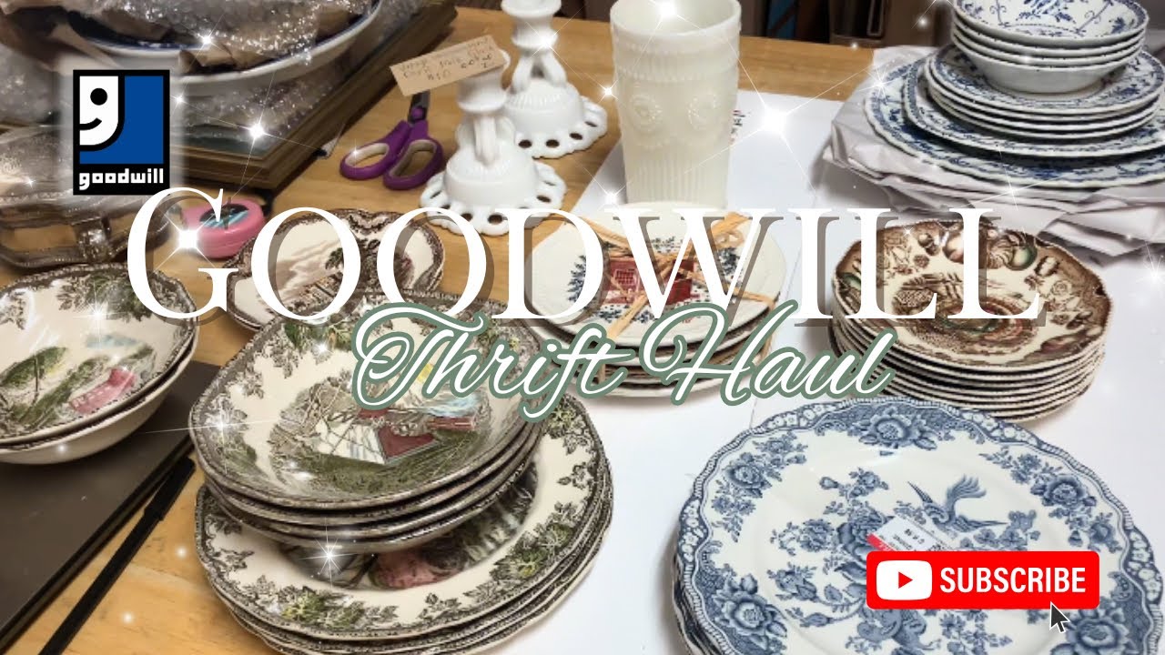 I Had To Grab Them ALL !! Goodwill Thrift Haul | Thrifted Vintage Home Decor | Estate Sale Finds