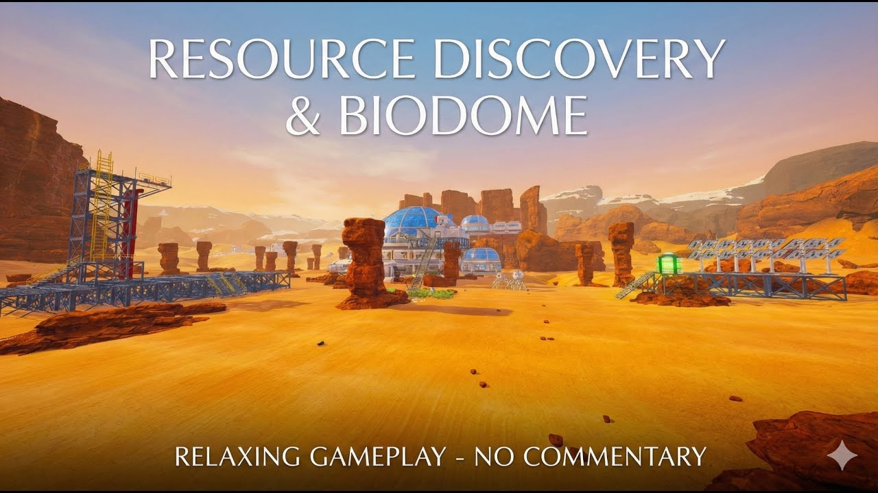 Building the Biodome & Rare Resource Discovery | The Planet Crafter | Relaxing Gameplay