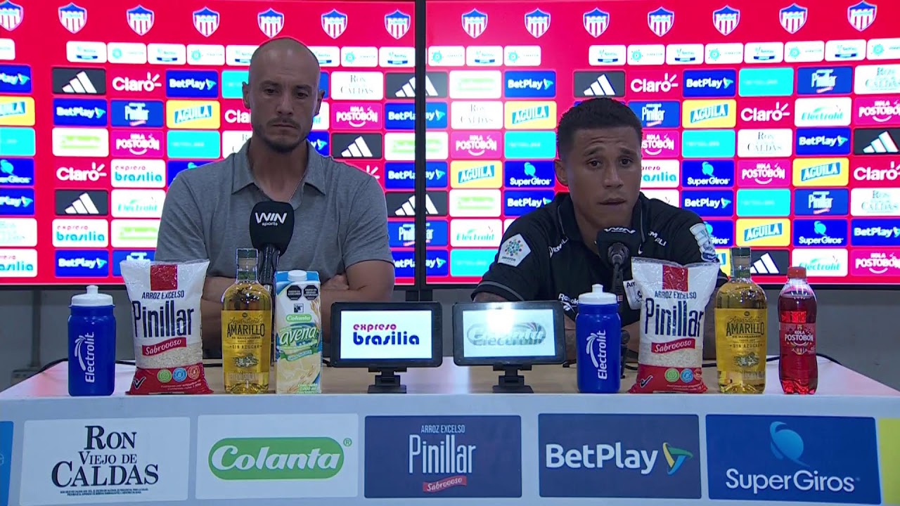 Rueda de prensa de América tras su partido con Junior