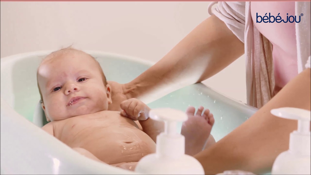 bébé-jou baby bath, thermo bath and bébé-bubble productvideo EN