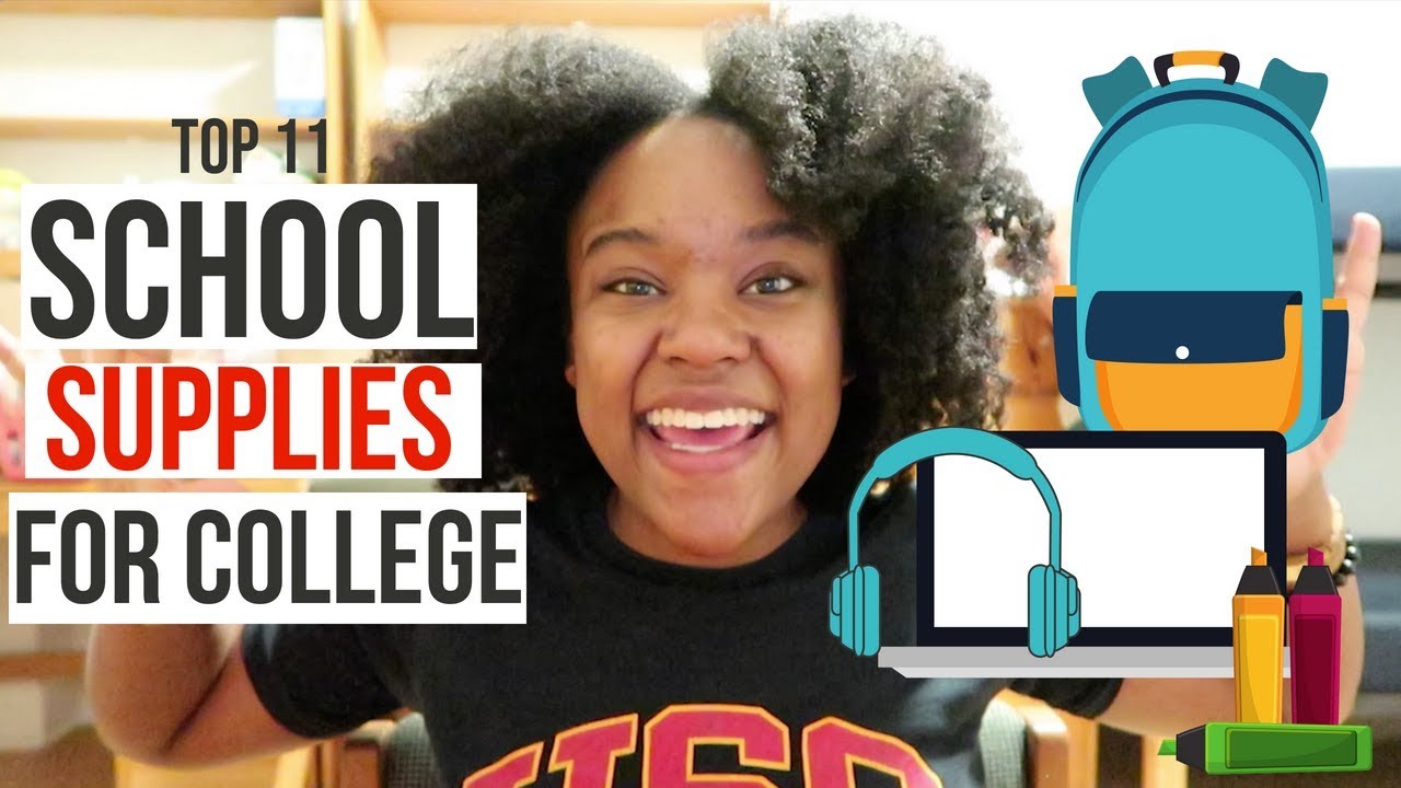 COLLEGE SCHOOL SUPPLIES ESSENTIALS 2018
