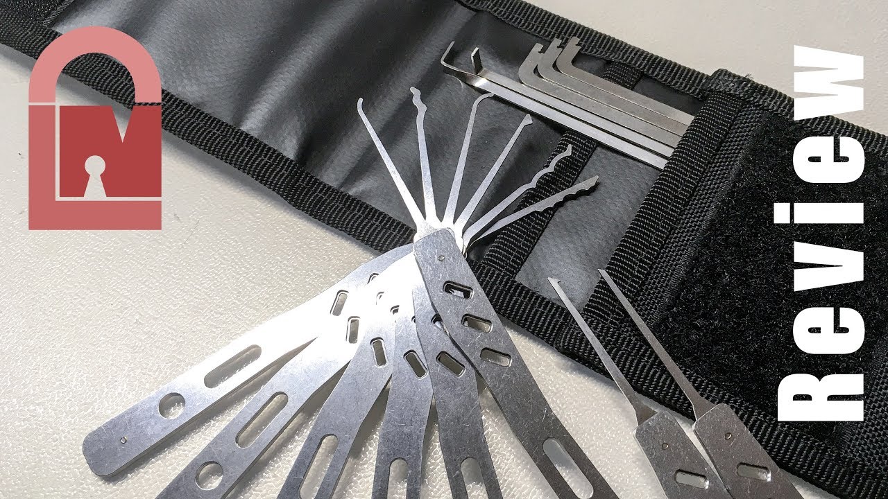 (476) Law Lock Tools CTR Lock Pick Set Review