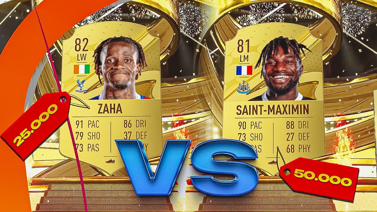 КТО КРУЧЕ!? ZAHA 82 vs SAINT-MAXIMIN 81 #fifa23  #ultimateteam