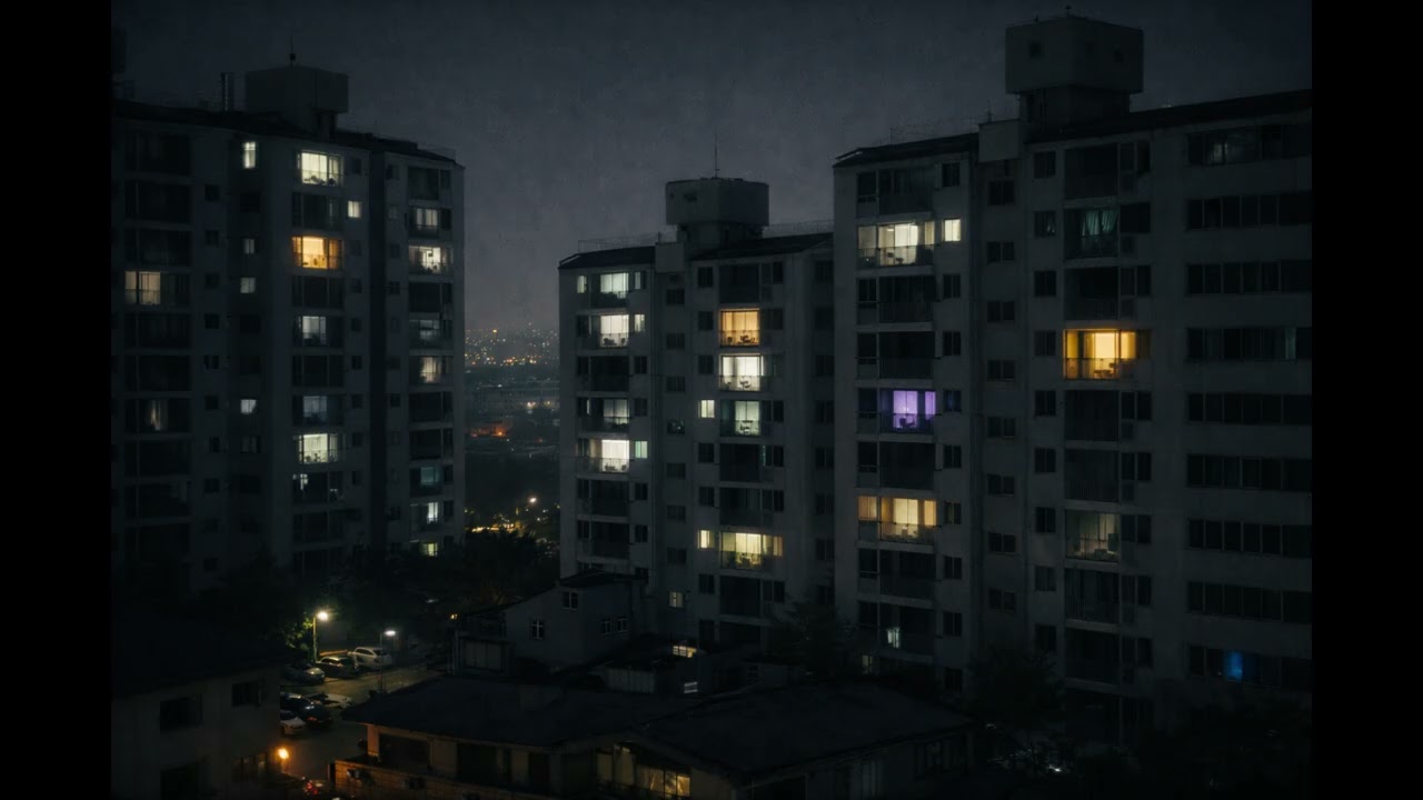 EP06. Korea | Apartment Windows at 3AM