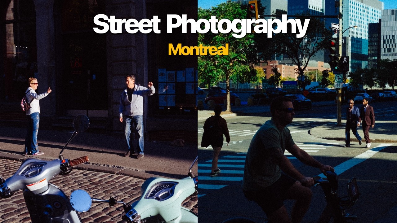 Cinematic Montreal - Early Morning Street Photography