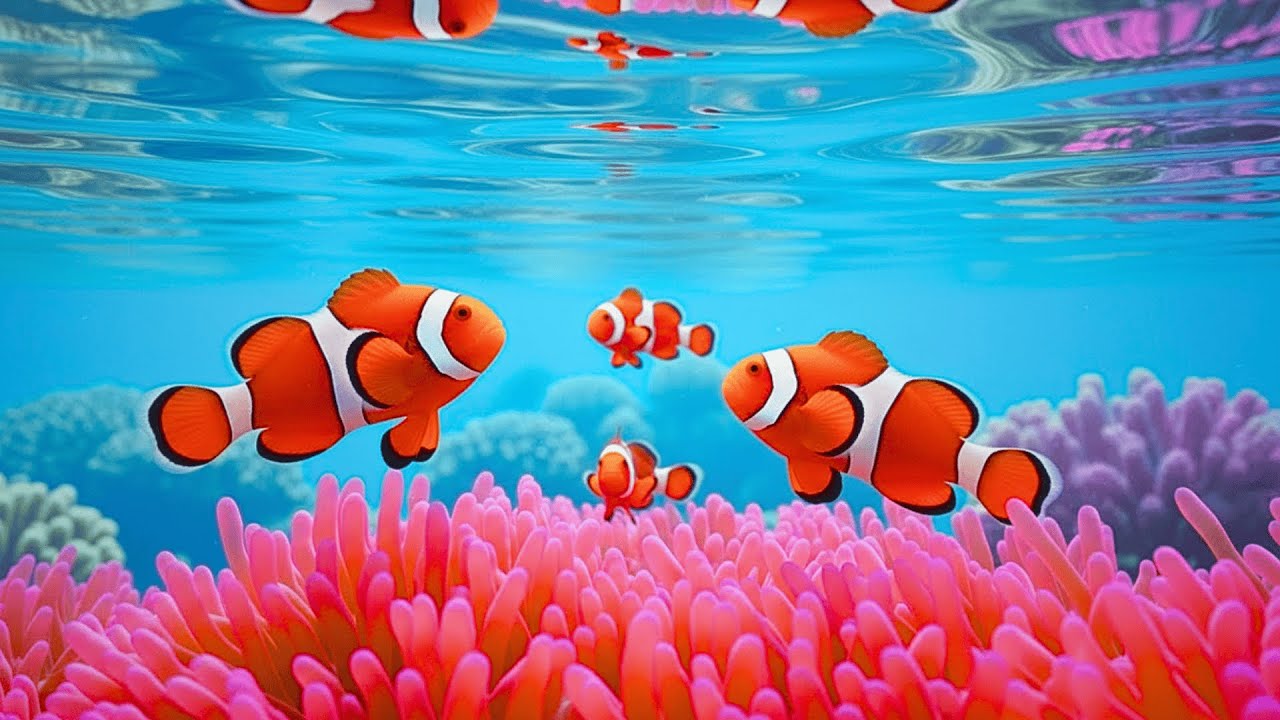 The Best 4K Aquarium 🐠 Discover Stunning Jellyfish,Vibrant Coral Reefs & Exotic Ocean Life