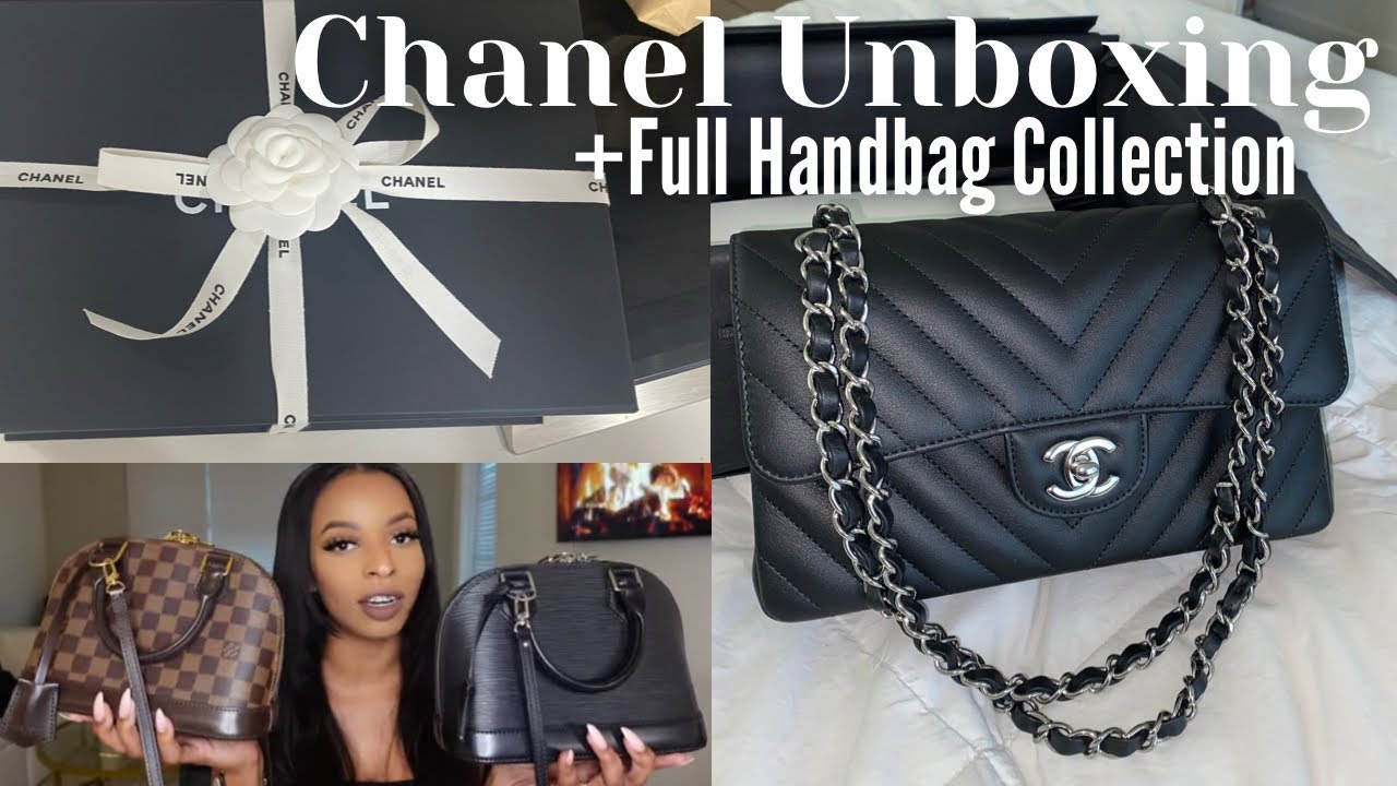 UNBOXING MY FIRST CHANEL! + DESIGNER HANDBAG COLLECTION 2022!