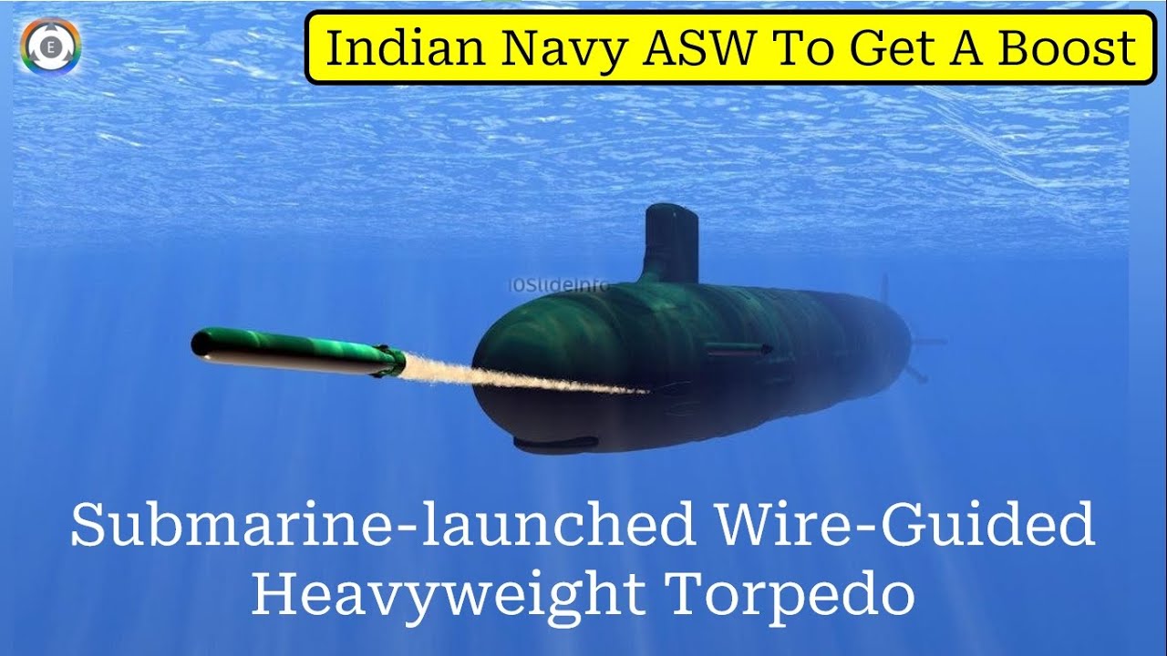 DRDO To Test Submarine-launched Wire-Guided Heavyweight Torpedo