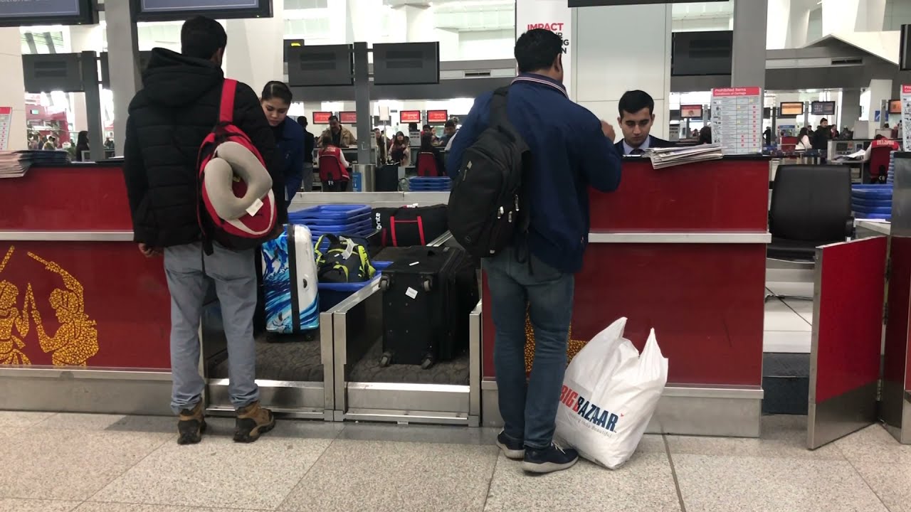 Delhi Airport, Immigration checking, Baggage checking, Duty Free & Indigo Airlines Inside View