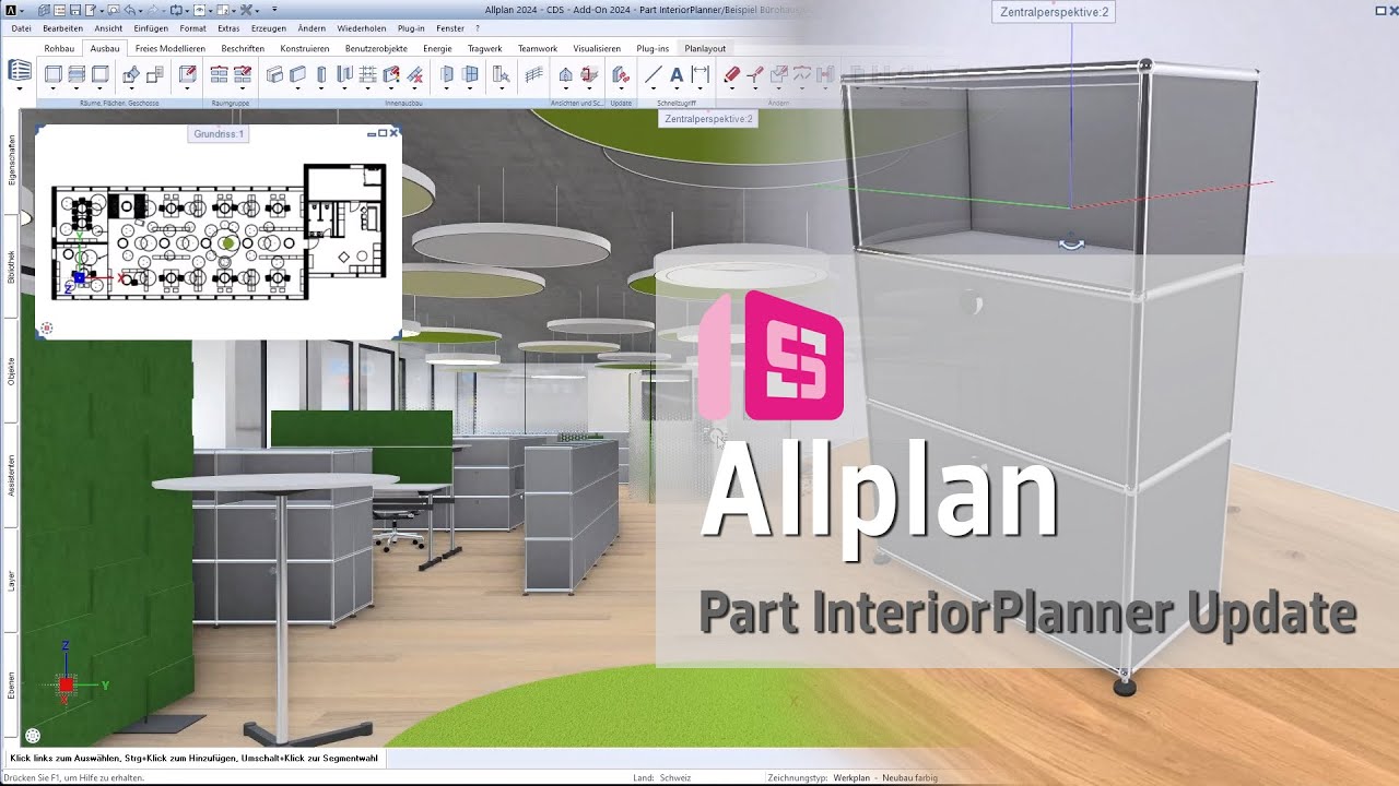 ALLPLAN Part InteriorPlanner Content Update