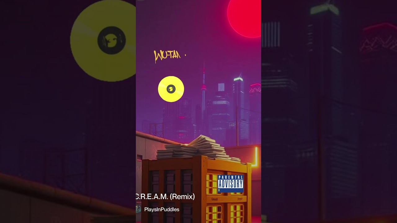 Wu-Tang Clan - C.R.E.A.M. [remix by PlaysInPuddles]