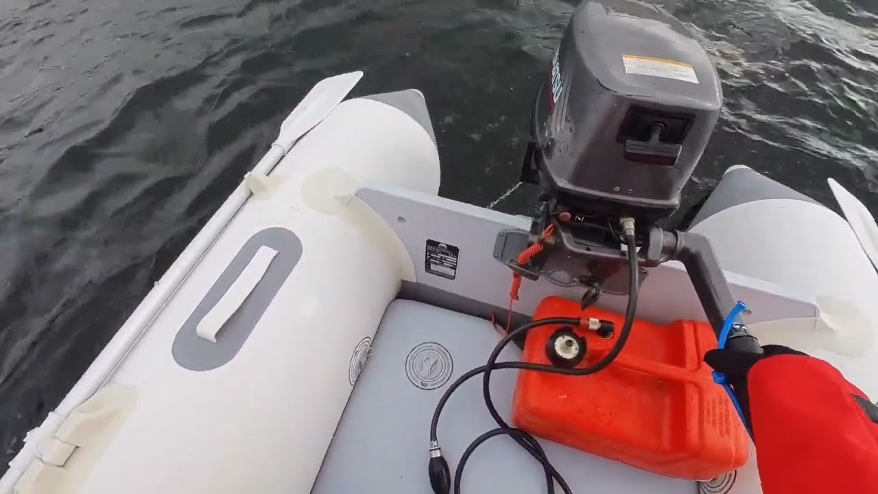 Onboard the Aqua Marina AIRCAT 335 First test and conk out 😂