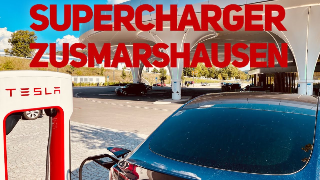 @Tesla Supercharger & Ladepark Zusmarshausen