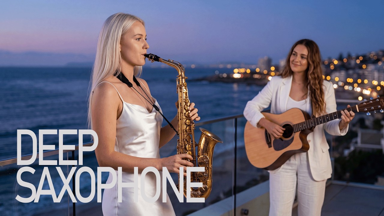 🌅🎷 Deep House Sax – Golden Hour Cruise (Warm Breeze & Smooth Sax) | 1 HOUR | Deep Saxo Ok?