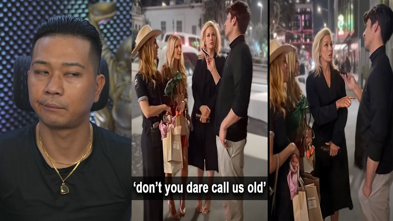 Older Womans EGO CRUMBLES When Man Asks This...