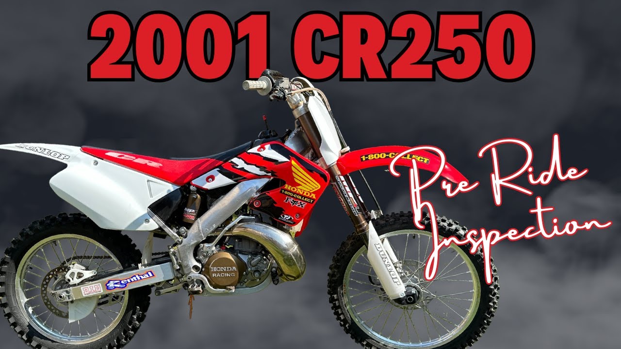 Honda CR250 2001 года. Перед поездкой